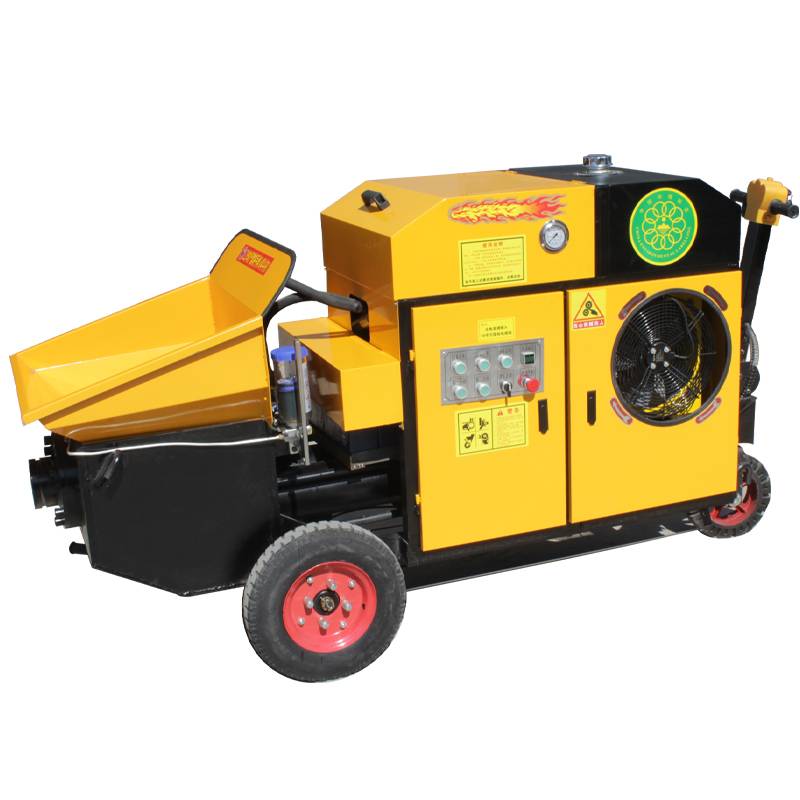 Cheap Price Concrete Pump With Boom Price Machine Pipe Clamp Small Mortar And Cement Concrete Pump