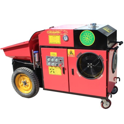 Concrete Pumps Mini Secondary Construction Column Pump Diesel With Small Concrete Pump