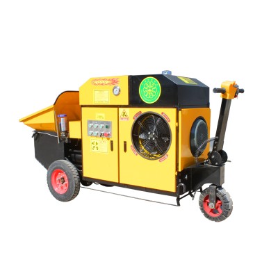 New small portable concrete pump with diesel engine used mobile concrete pump machine for sale