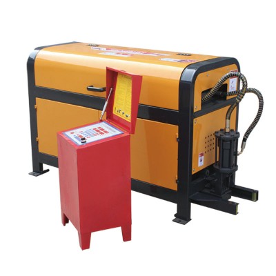 GT4-12 5.5kw electric motor CNC automatic 2mm-5mm rebar heavy duty automatic steel wire straightening and cutting machine